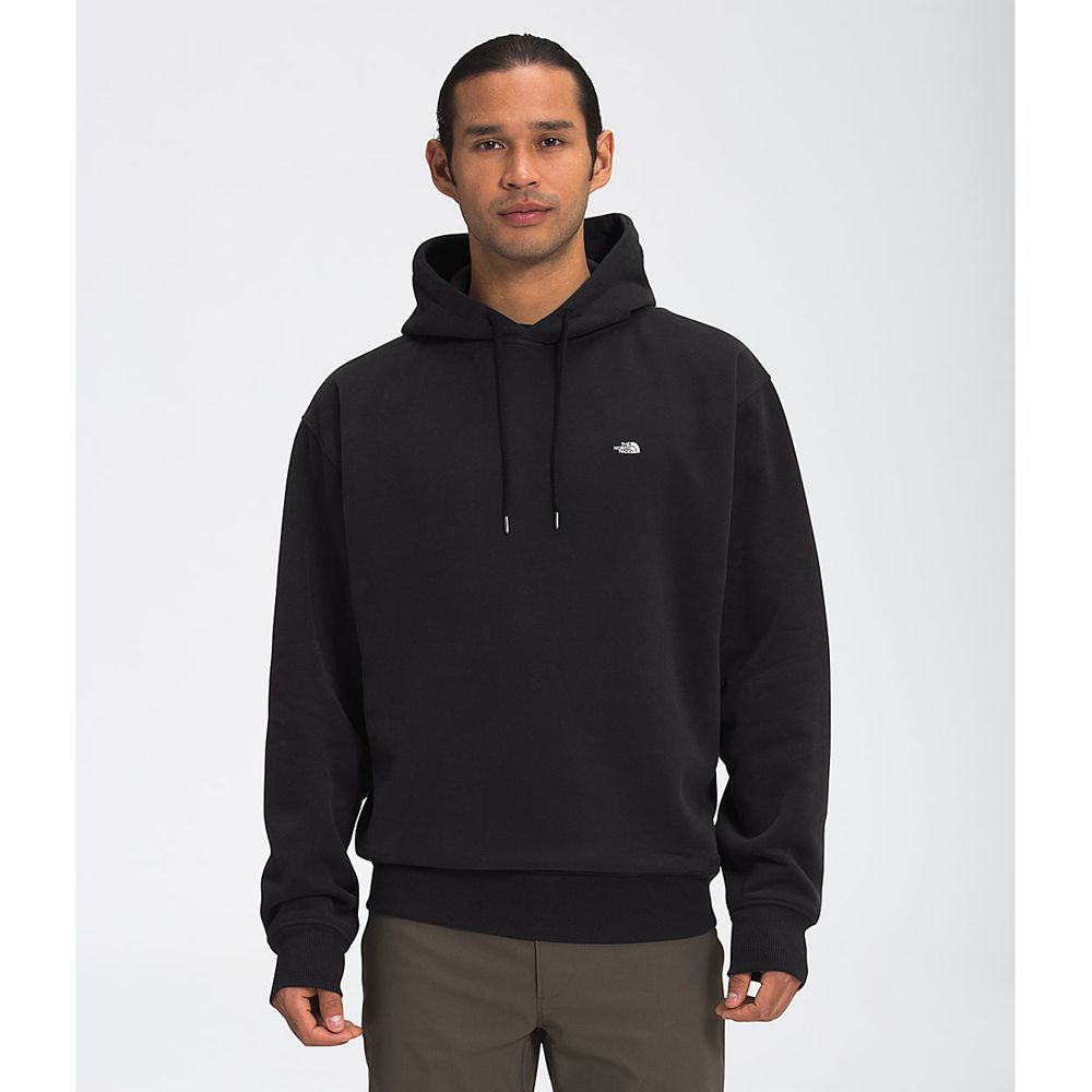 The North Face Hoodie Mens Australia - The North Face City Standard Black (TIY-857403)